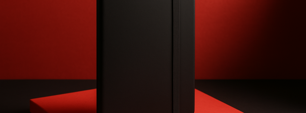Moleskines personalizados como brindes que fortalecem a identidade da marca.