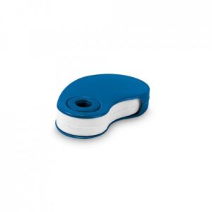 Borracha em TPR com capa protetora em PP 6x3cm Personalizado Azul | Personalizado com Logo | Personizi
