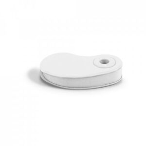 Borracha em TPR com capa protetora em PP 6x3cm Personalizado Branco | Personalizado com Logo | Personizi