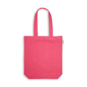 Sacos de Compras Algodão 38x40cm Personalizado Rosa | Personalizado com Logo | Personizi
