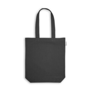 Sacos de Compras Algodão 38x40cm Personalizado Preto | Personalizado com Logo | Personizi