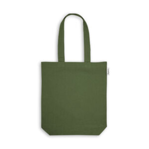 Sacos de Compras Algodão 38x40cm Personalizado Verde Escuro | Personalizado com Logo | Personizi