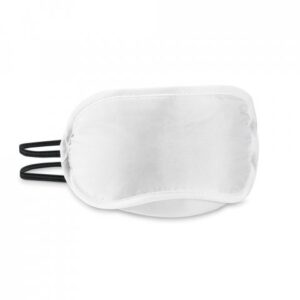 Máscara para dormir 19x9cm Personalizado Branco | Personalizado com Logo | Personizi