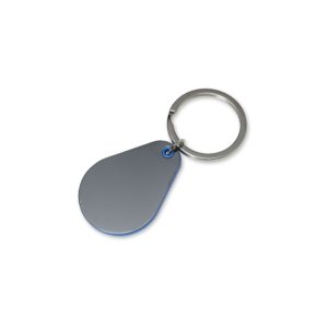 Chaveiro Metal Personalizado Mod.3 Azul | Personalizado com Logo | Personizi