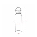 Garrafa Térmica 500ml Personalizada | Personalizado com Logo | Personizi