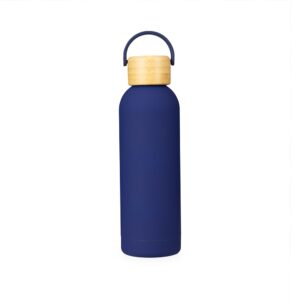 Garrafa Térmica 500ml Personalizada Azul | Personalizado com Logo | Personizi
