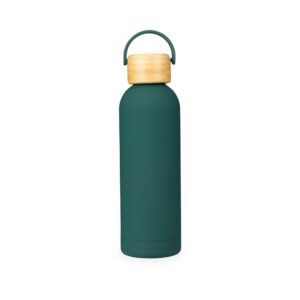 Garrafa Térmica 500ml Personalizada Verde | Personalizado com Logo | Personizi