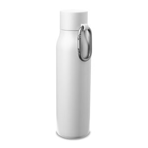 Garrafa Térmica 550ml Personalizada Branco | Personalizado com Logo | Personizi