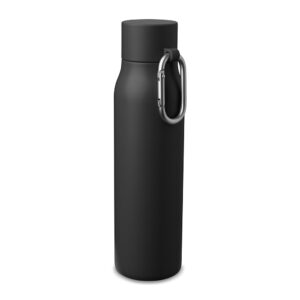 Garrafa Térmica 550ml Personalizada Preto | Personalizado com Logo | Personizi