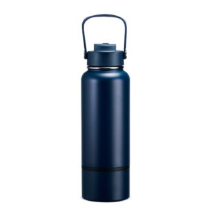 Garrafa Térmica 800ml Personalizada Azul | Personalizado com Logo | Personizi