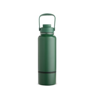 Garrafa Térmica 800ml Personalizada Verde | Personalizado com Logo | Personizi
