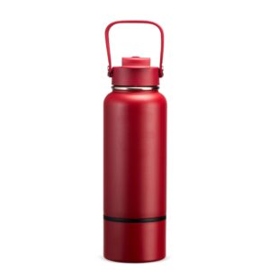Garrafa Térmica 800ml Personalizada Vermelho | Personalizado com Logo | Personizi