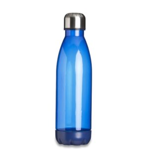 Garrafa Translucida 700ml Personalizada Azul | Personalizado com Logo | Personizi