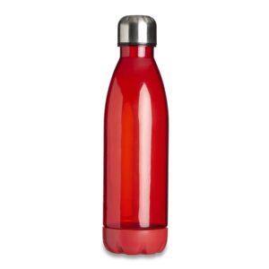 Garrafa Translucida 700ml Personalizada Vermelho | Personalizado com Logo | Personizi
