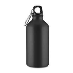 Garrafa de Alumínio 550ml Personalizada Preto | Personalizado com Logo | Personizi