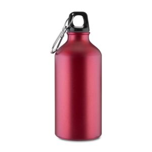 Garrafa de Alumínio 550ml Personalizada Vermelho | Personalizado com Logo | Personizi