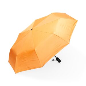 Guarda-chuva Automático com Proteção UV Personalizado Laranja | Personalizado com Logo | Personizi