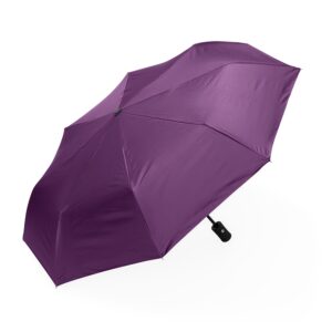 Guarda-chuva Automático com Proteção UV Personalizado Roxo | Personalizado com Logo | Personizi