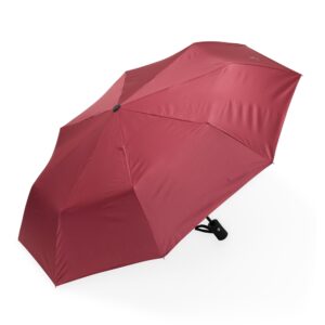 Guarda-chuva Automático com Proteção UV Personalizado Vermelho | Personalizado com Logo | Personizi