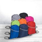 Mochila Saco Poliéster Personalizada Mod.3 | Personalizado com Logo | Personizi