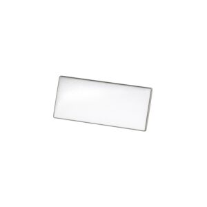 Plaquinha Metálica 2x4cm Personalizado prata | Personalizado com Logo | Personizi