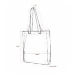 Sacola PVC 40x44cm Personalizada | Personalizado com Logo | Personizi