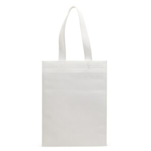 Sacola TNT 35x25cm Personalizada Branco | Personalizado com Logo | Personizi
