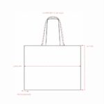 Sacola TNT Metalizado 57x50cm Personalizada | Personalizado com Logo | Personizi