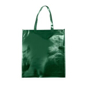 Sacola TNT Metalizado 45x40cm Personalizada Verde | Personalizado com Logo | Personizi