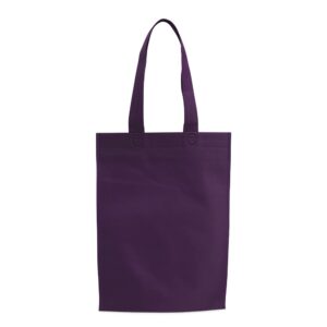 Sacola TNT 35x25cm Personalizada Roxo | Personalizado com Logo | Personizi