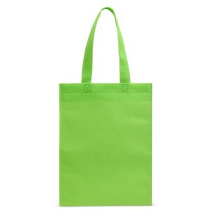 Sacola TNT 35x25cm Personalizada Verde Claro | Personalizado com Logo | Personizi