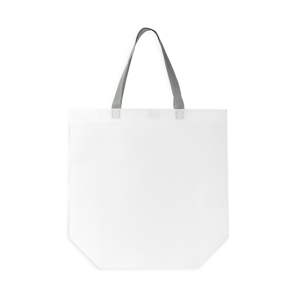 SacolaTNT Laminado 15x40cm Personalizada Branco | Personalizado com Logo | Personizi
