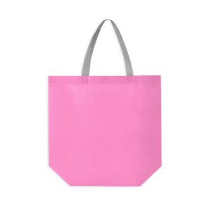 SacolaTNT Laminado 15x40cm Personalizada Rosa | Personalizado com Logo | Personizi
