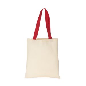 Sacola de Algodão 37x33 Personalizada Vermelho | Personalizado com Logo | Personizi