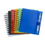 Bloco de anotações com caneta 16x15cm Personalizada | Personalizado com Logo | Personizi