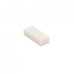 Borracha branca em TPR 6x2cm Personalizado | Personalizado com Logo | Personizi