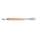 CHAMP. Kit churrasco com 3 utensílios em aço inox e madeira de Seringueira e luva 50x34cm Personalizada | Personalizado com Logo | Personizi
