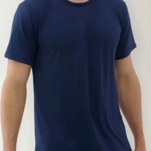 Camiseta Dry Fit Masculina 100% Poliamida Azul Marinho | Personalizado com Logo | Personizi