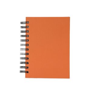 Agenda Cromato 17x14cm Personalizada Laranja | Personalizado com Logo | Personizi