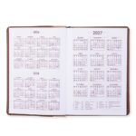 Agenda Diária 2027 21x14cm Personalizada Mod.2 | Personalizado com Logo | Personizi