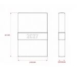 Agenda Diária 20x15cm Personalizada | Personalizado com Logo | Personizi