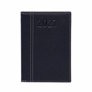 Agenda Diária 2027 20x15cm Personalizada Azul | Personalizado com Logo | Personizi