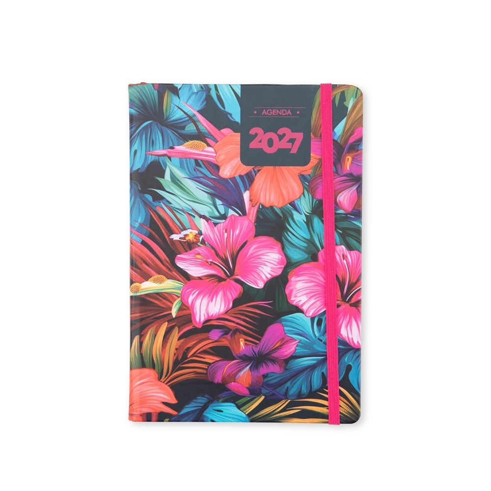 Agenda Diária 2027 21x14cm Variada | Personalizado com Logo | Personizi