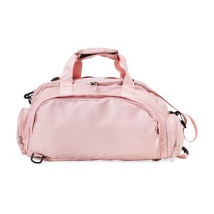 Bolsa Esportiva 41x24cm Personalizada Rosa | Personalizado com Logo | Personizi