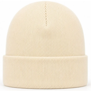 Gorro Touca Unissex Básica Lisa Lã Tricot Mod.2 Creme | Personalizado com Logo | Personizi