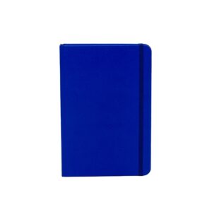 Caderneta Couchê 21x14cm Personalizado Azul | Personalizado com Logo | Personizi