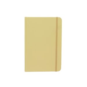 Caderneta Couchê 21x14cm Personalizado Creme | Personalizado com Logo | Personizi