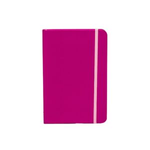Caderneta Couchê 21x14cm Personalizado Pink | Personalizado com Logo | Personizi