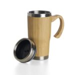 Caneca Bambu 450ml Personalizada | Personalizado com Logo | Personizi