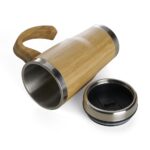 Caneca Bambu 450ml Personalizada | Personalizado com Logo | Personizi